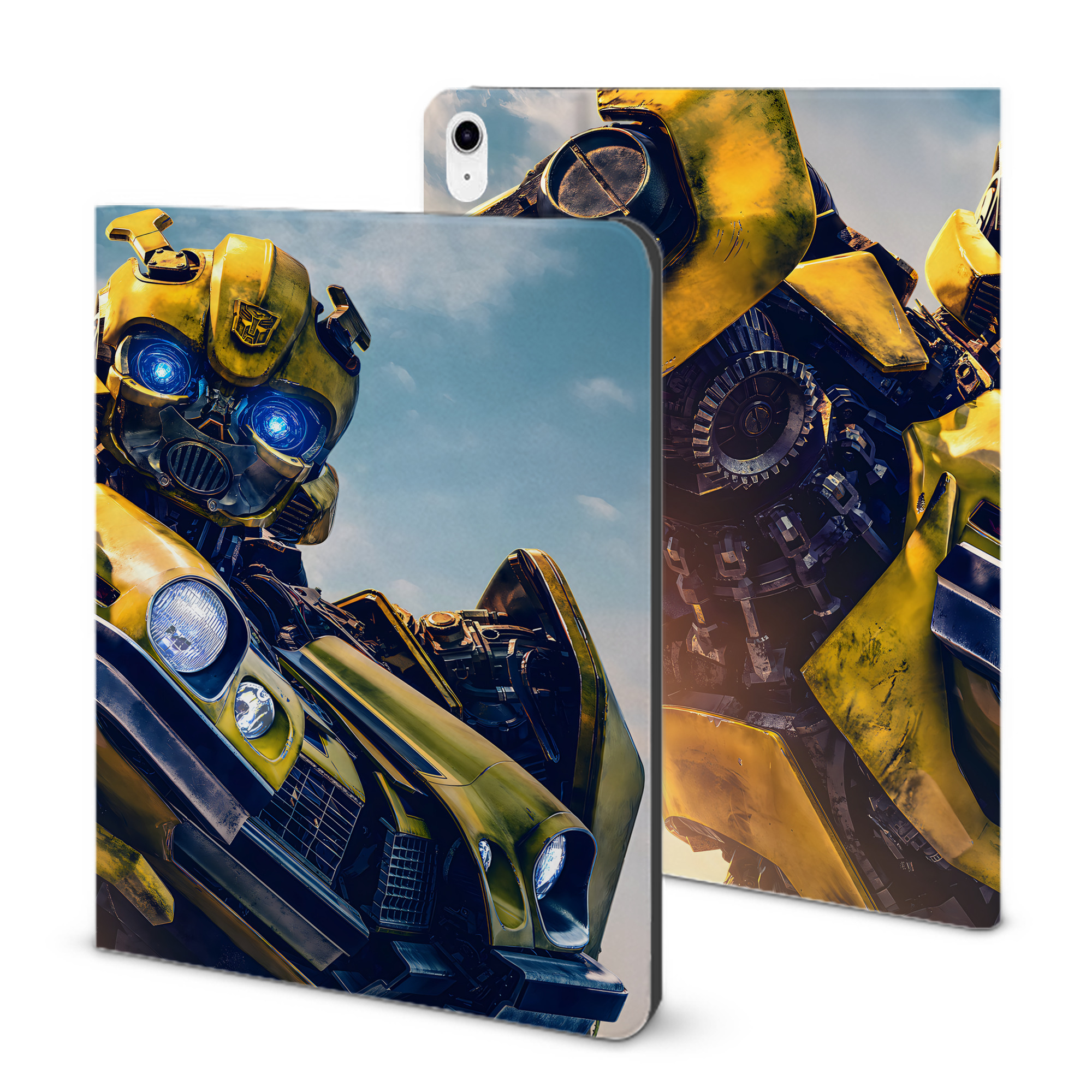 （画像用） Transformers トランスフォーマー IPad ケース ブック型 PUレザー TPU 耐衝撃 軽量 薄型 ペン収納なし 全面保護 IPad 各モデル対応